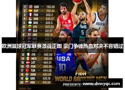 欧洲篮球冠军联赛激战正酣 豪门争锋热血对决不容错过